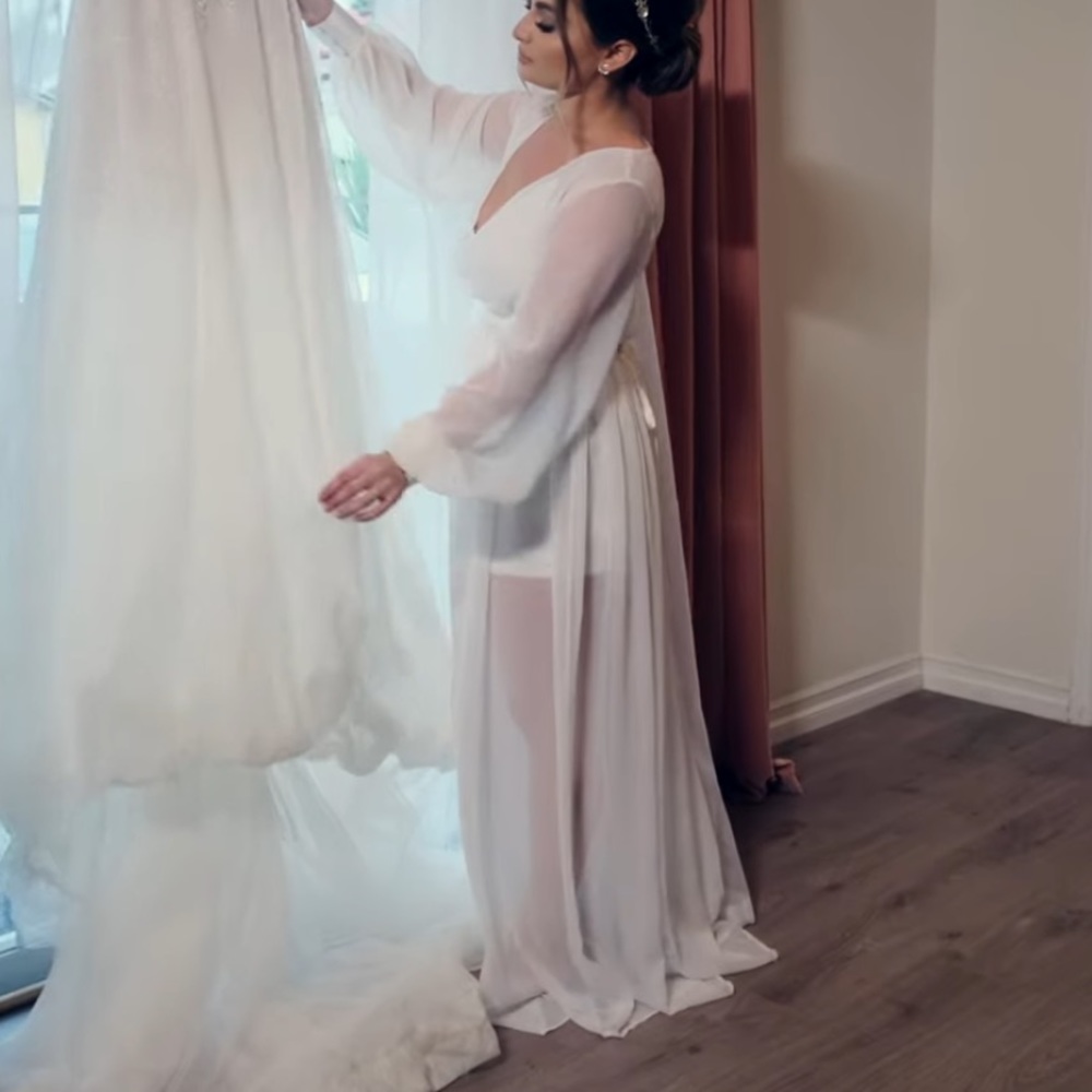 White Flowy Dress